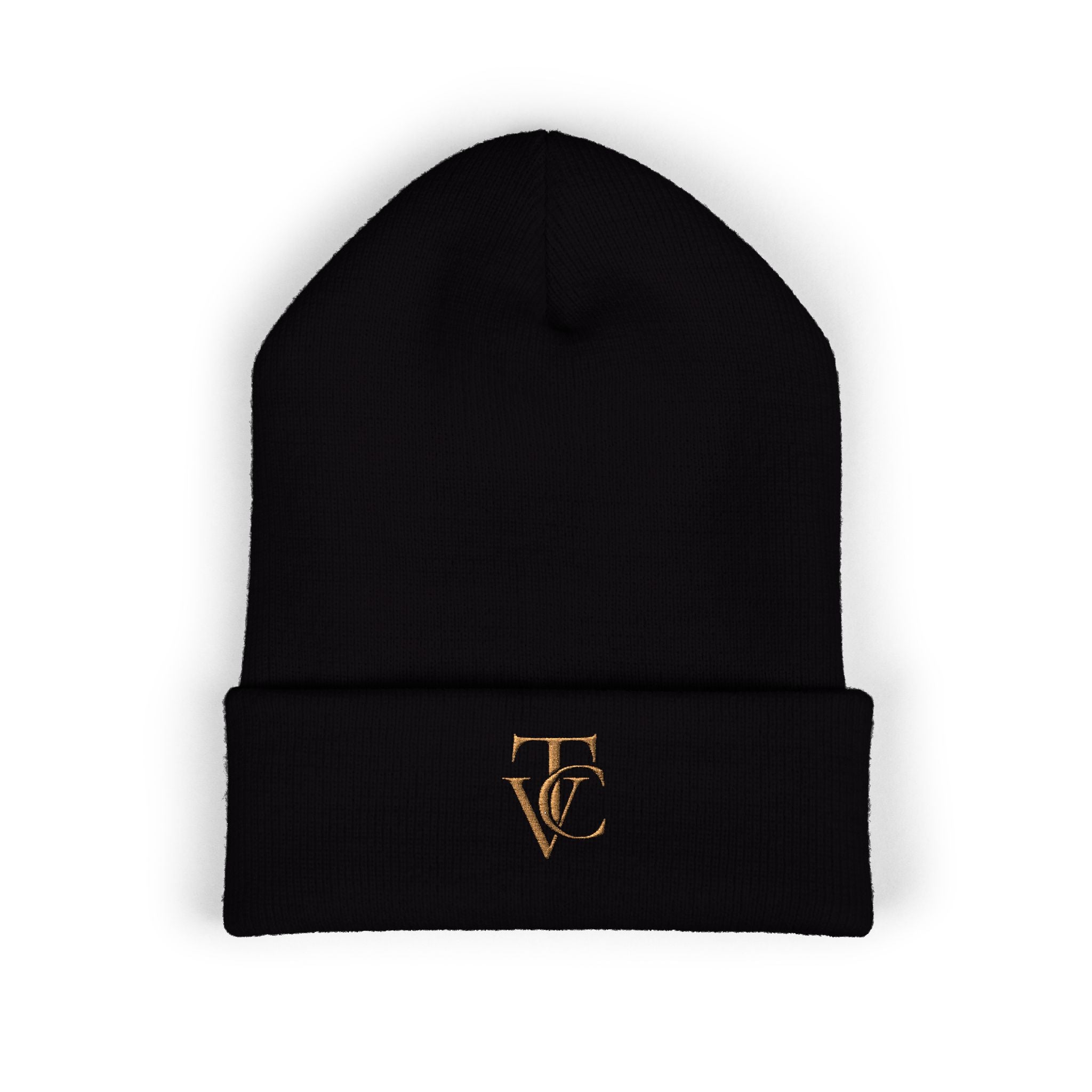 Signature Cuffed Beanie | Embroidered Knit Beanie | Viral Threads Co