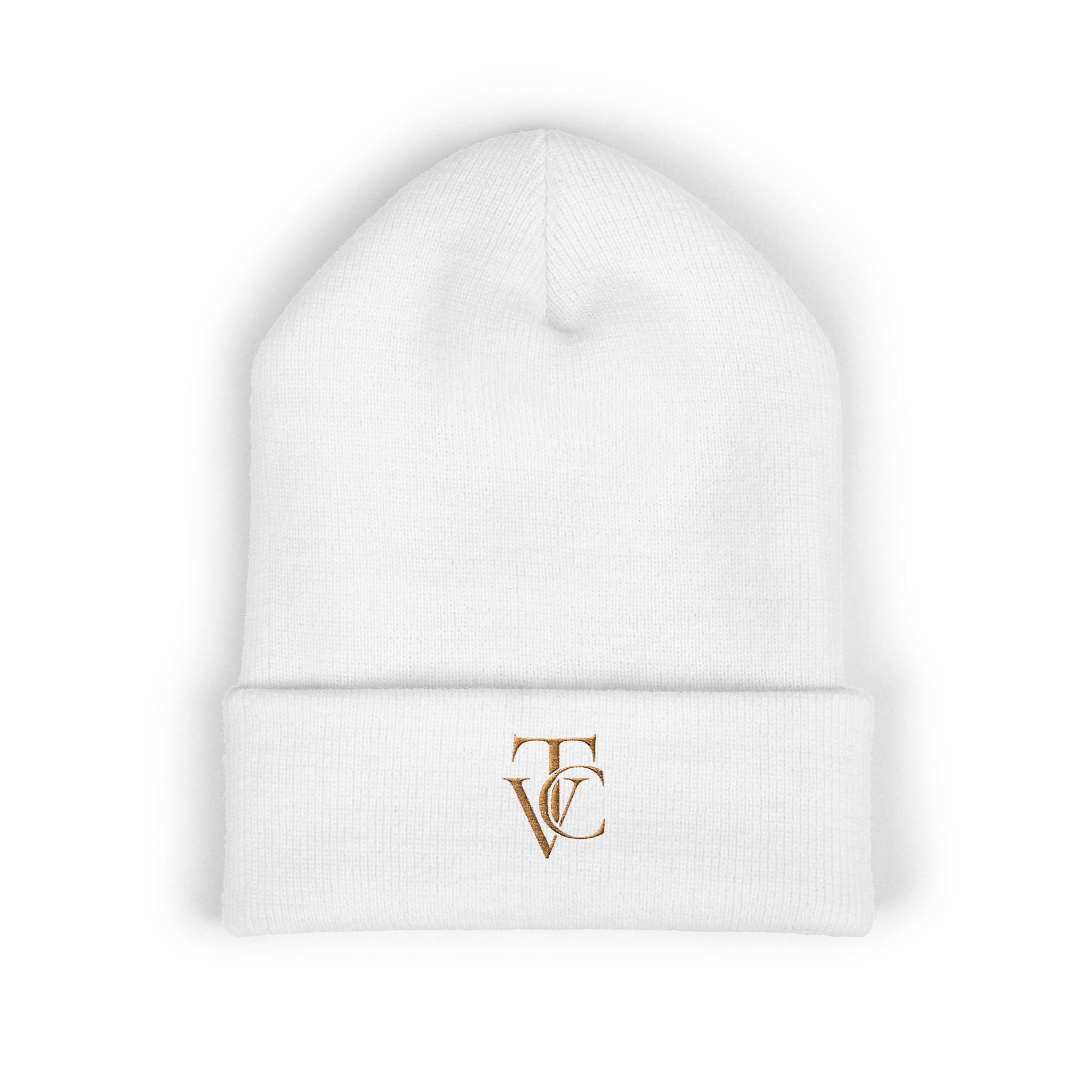 Signature Cuffed Beanie | Embroidered Knit Beanie | Viral Threads Co