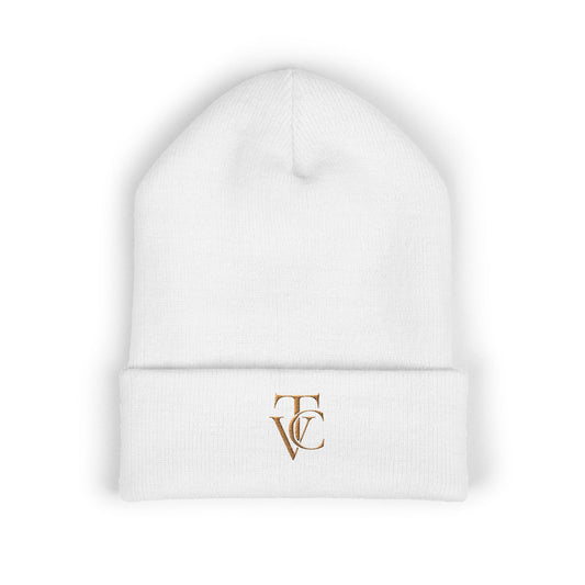 Signature Cuffed Beanie | Embroidered Knit Beanie | Viral Threads Co