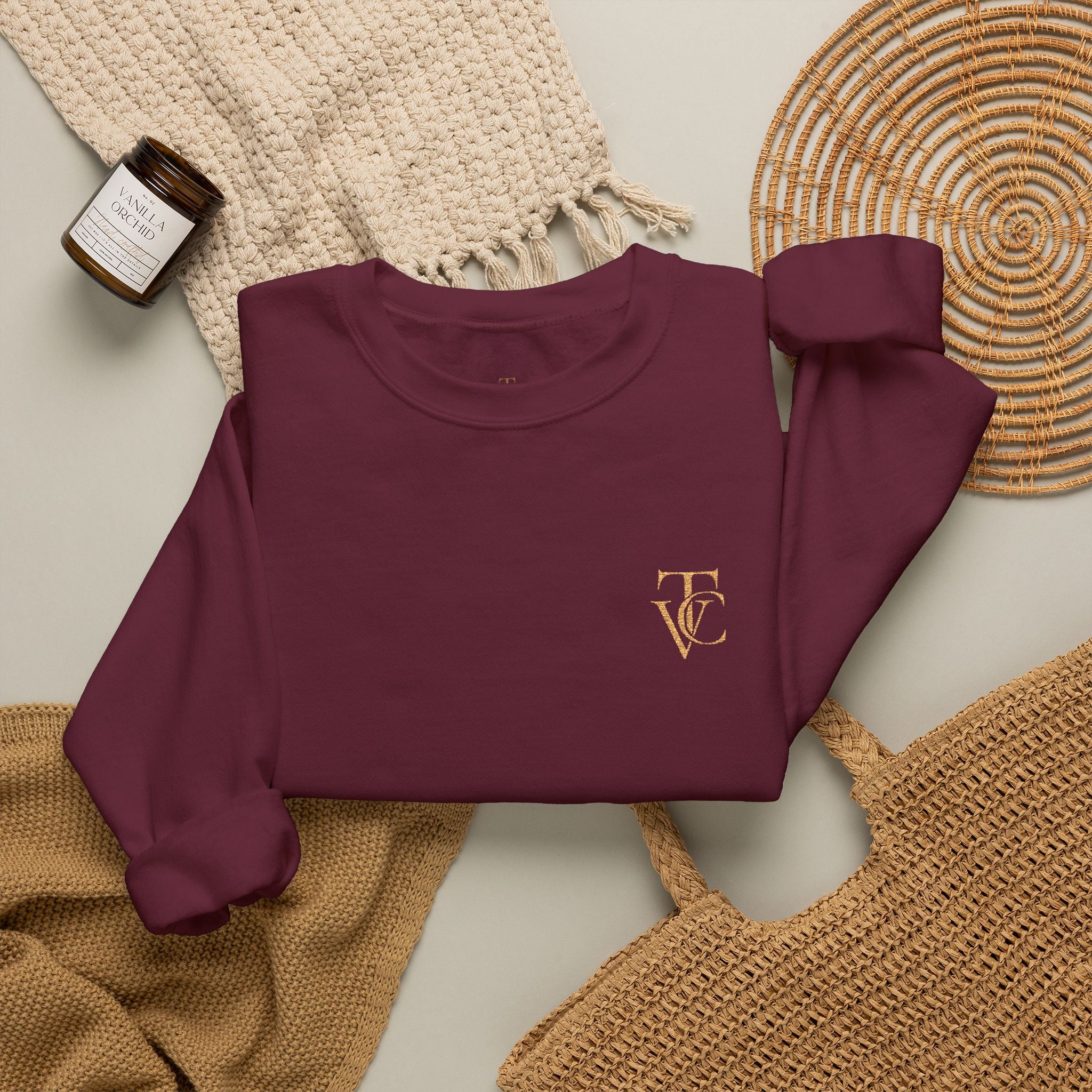Signature Crewneck Sweatshirt | Minimalist Creator Apparel | Viral Threads Co