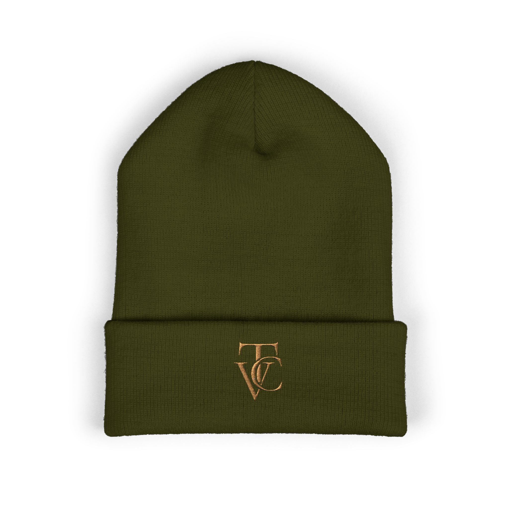 Signature Cuffed Beanie | Embroidered Knit Beanie | Viral Threads Co