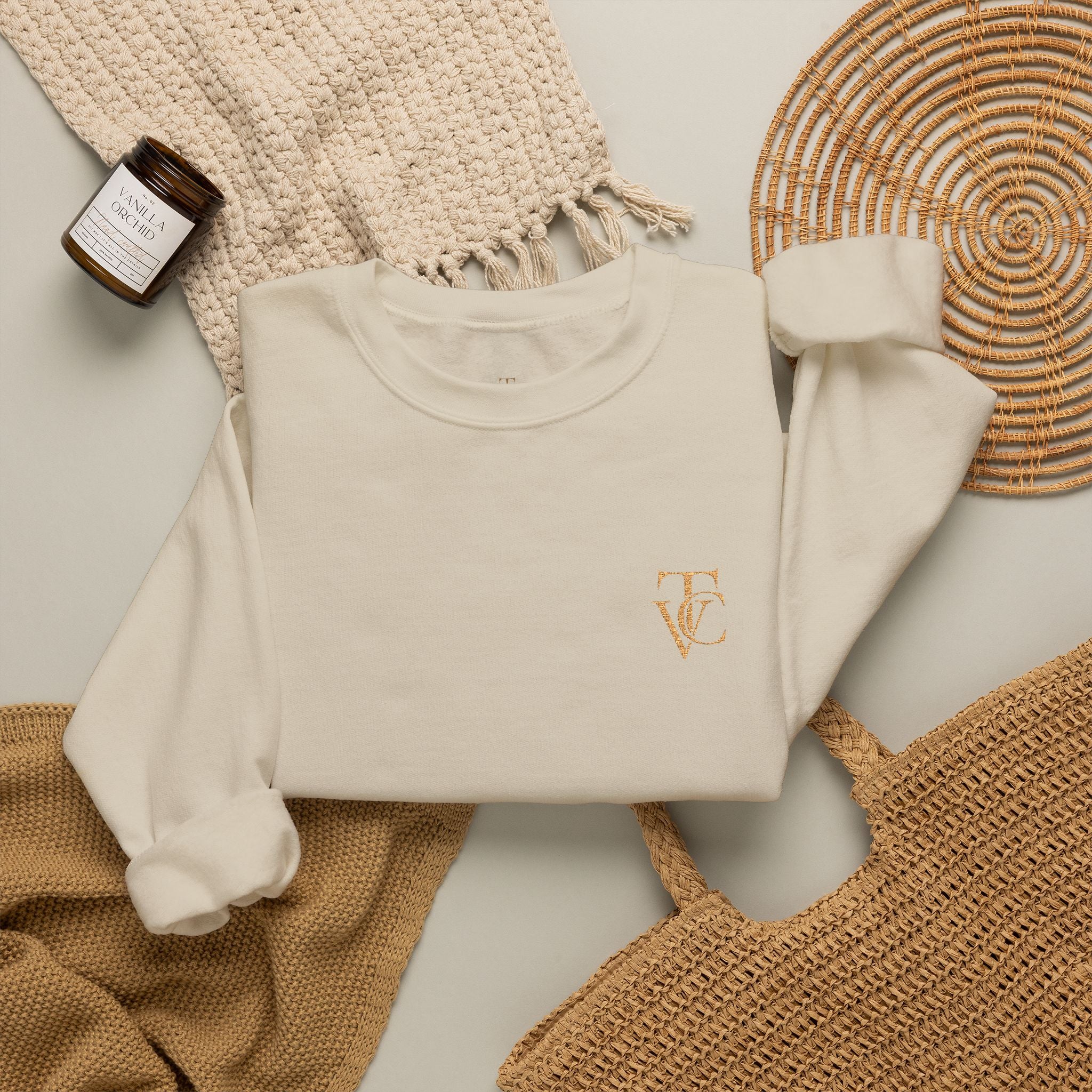 Signature Crewneck Sweatshirt | Minimalist Creator Apparel | Viral Threads Co