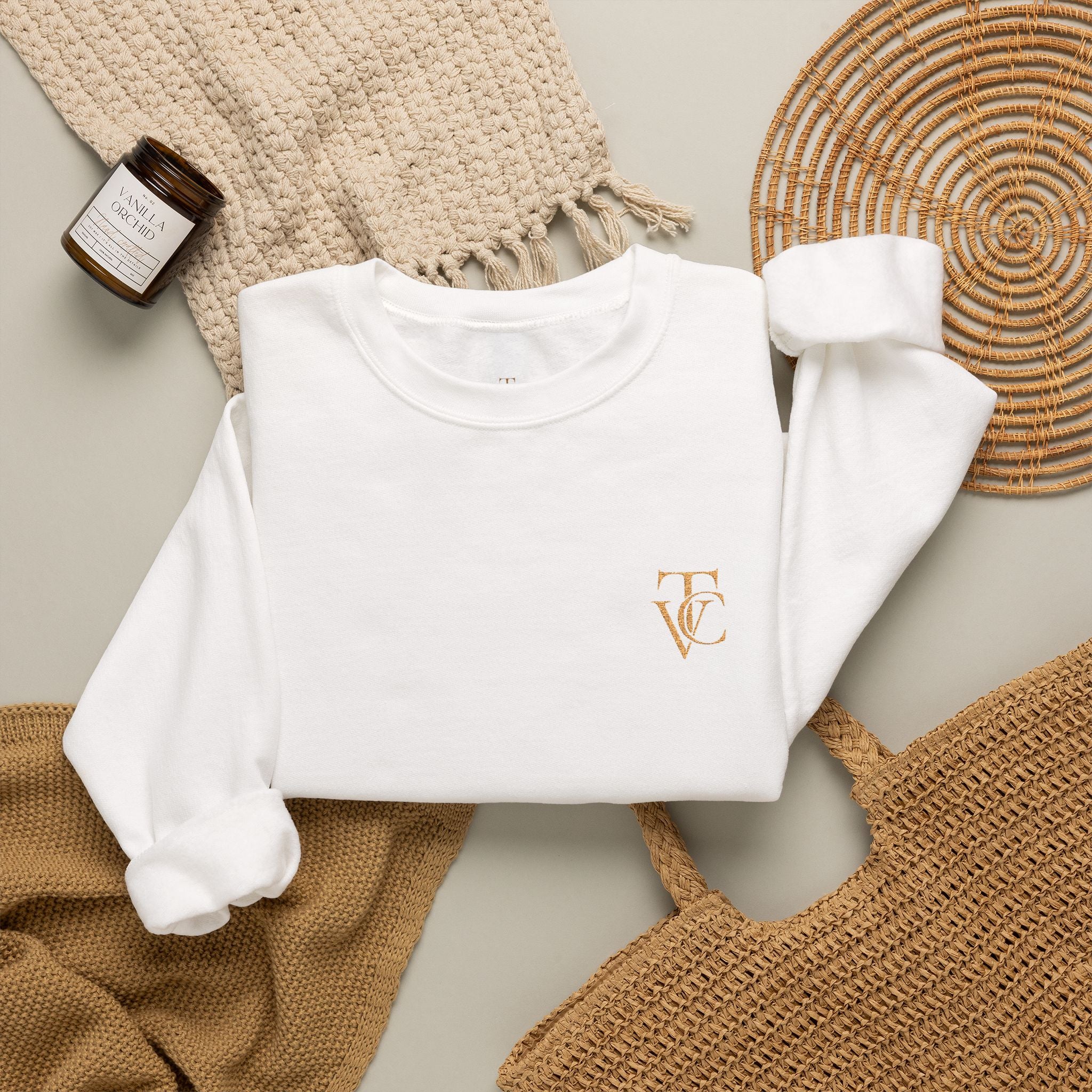 Signature Crewneck Sweatshirt | Minimalist Creator Apparel | Viral Threads Co