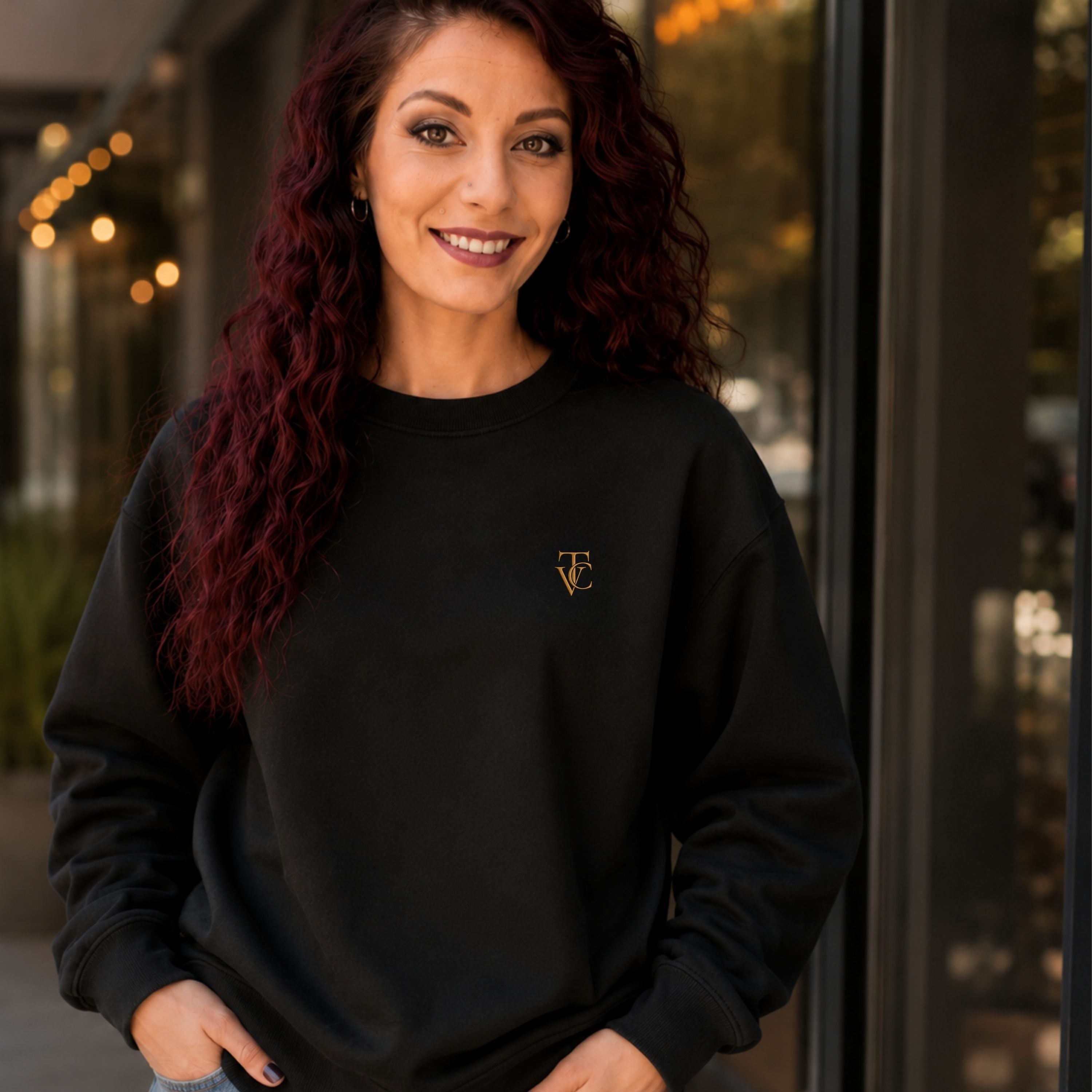 Signature Crewneck Sweatshirt | Minimalist Creator Apparel | Viral Threads Co